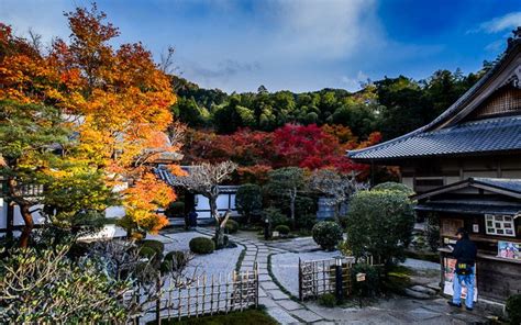 Kyoto Photo Enko Ji Temple In Autumn After Rain Inside Kyoto Kyoto