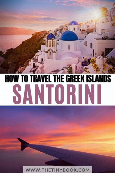 Travel The Greek Islands How To Get To Santorini The Easy Way The