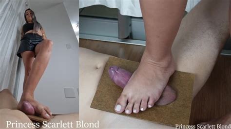 Princess Scarlet Blond Sexy Real Barefoot Cbt Ep 1 With 2 Angles First Scarlett Cbt Ever