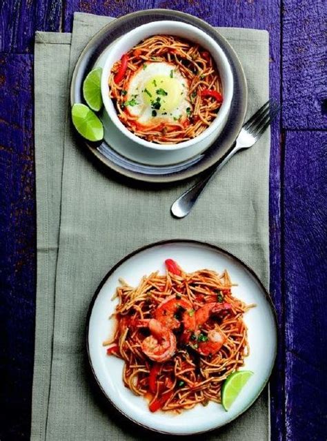 Spanish Style Fideos With Shrimp Or Egg Clean Eating Clean Eating