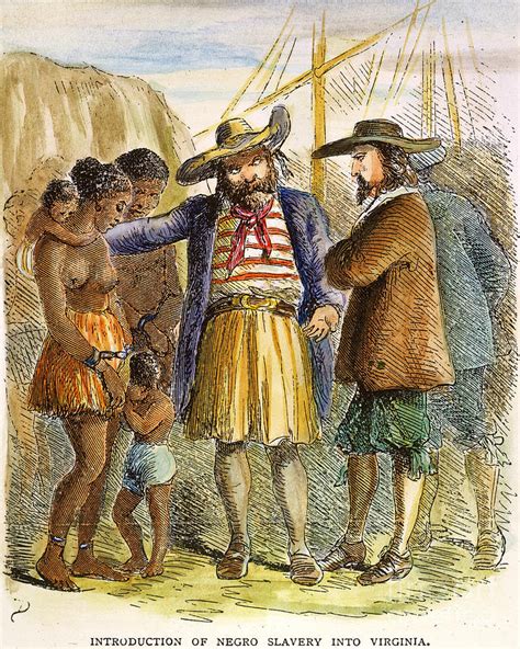 Jamestown Slavery 1619 Photograph By Granger