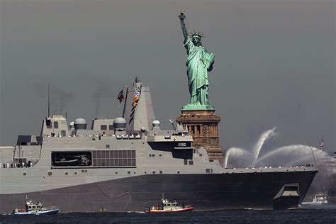Annual Fleet Week Starts With Parade Of Ships Coming Into New York Harbor