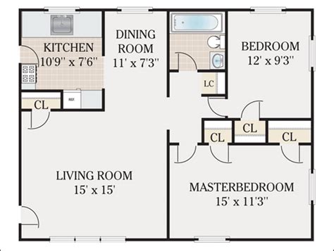 Apartment Blueprints Plans Home Design Ideas