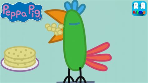 Peppa Pig Polly Parrot Peppa Feed The Polly Parrot Youtube