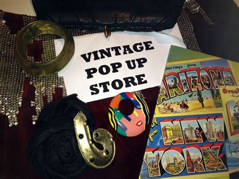 Vintage Pop Up Store