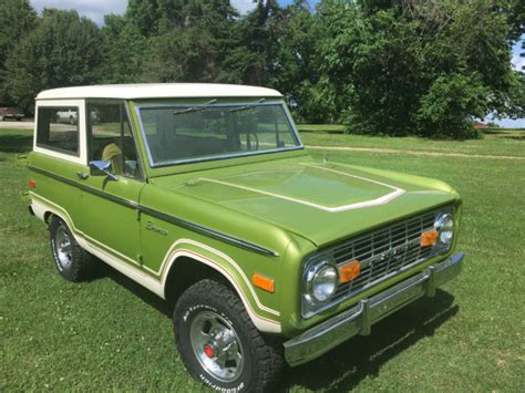 Ford 1974 74 Bronco Ranger For Sale Photos Technical Specifications