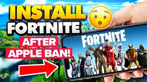 How To Get Fortnite On Ios After Apple Ban Youtube