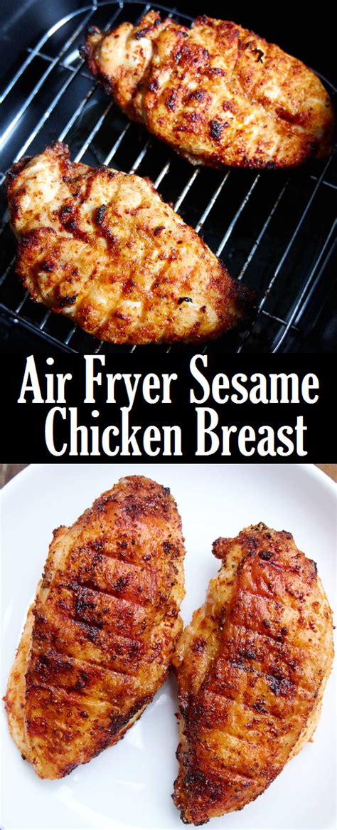 1 hour not too tricky. Air Fryer Sesame Chicken Breast - Easy Recipes