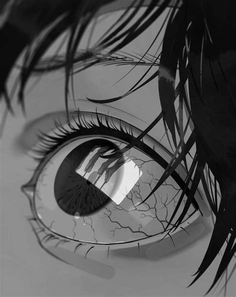 Sad Anime Anime Eyes Dark Aesthetic Aesthetic Anime Manga Art
