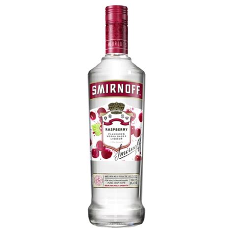 Smirnoff Raspberry Vodka 70cl Selva Store Uk