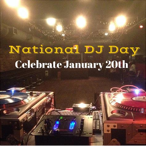 National Dj Day Chase March Official Site