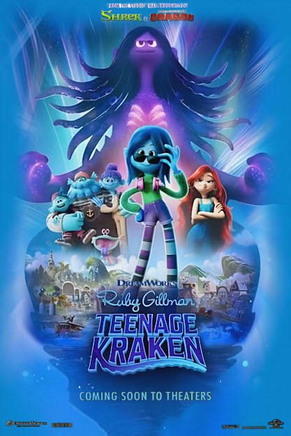 ruby gillman teenage kraken 2023 new poster by gabriel3215 on deviantart
