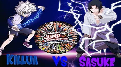 Jump Ultimate Stars Ds Killua Vs Sasuke Youtube