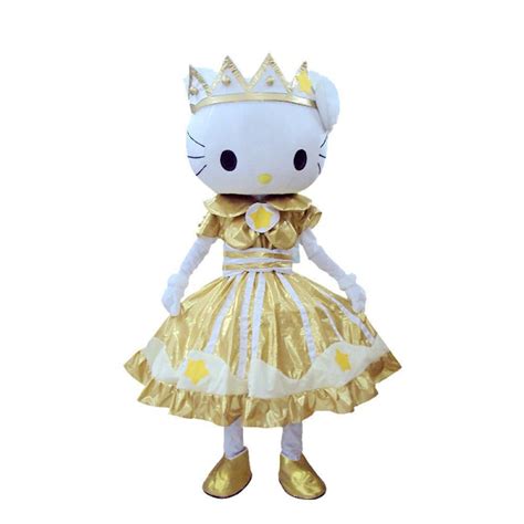 queen hello kitty mascot costume maskot kostum shopee malaysia