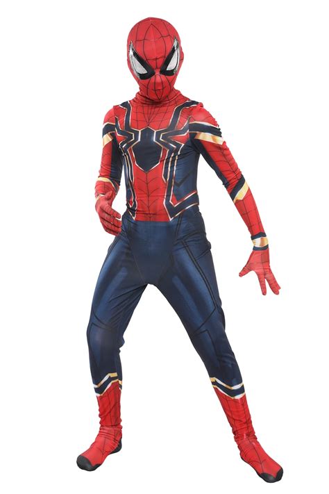 Specialty Boy Adult Spider Man Spiderman Costume Super Hero Fancy Dress