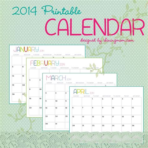 Printable Calendars For Moms Mom Calendar Calendar Printables Free