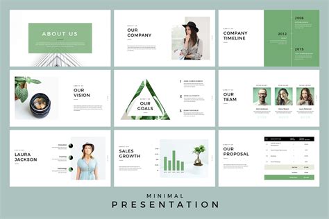 Minimal Presentation Powerpoint Template By Jafardesigns On Envato