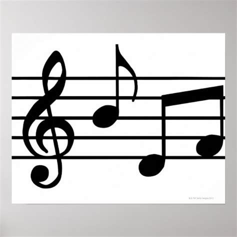 Music Notes Poster
