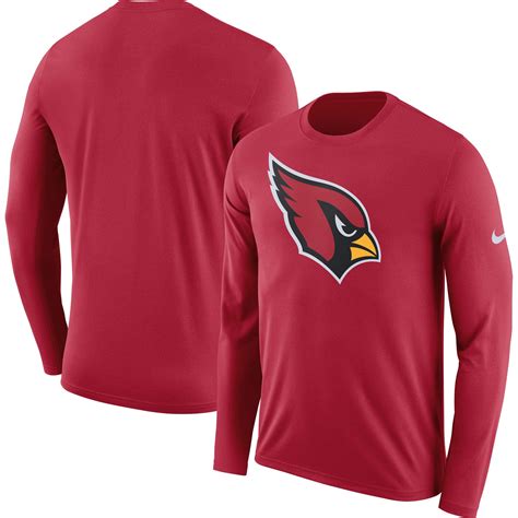 Arizona Cardinals Nike Fan Gear Primary Logo Long Sleeve Performance T