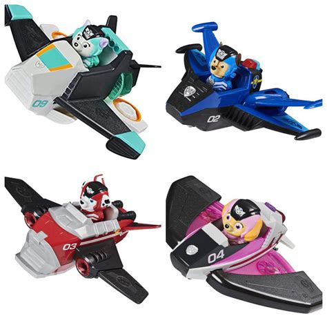 Paw Patrol Jet To The Rescue Chase Marshall Skye Everest Deluxe