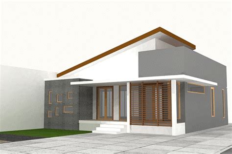 Carilah beberapa referensi denah rumah 1 lantai minimalis yang ada di internet. Desain Rumah Minimalis 1 Lantai | NGOPO