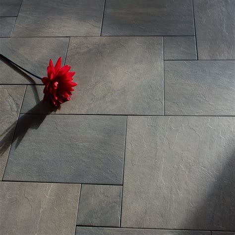 Ungauged tiles are often used outside for applications such as stepping stones. 40 grey slate bathroom floor tiles ideas and pictures 2020