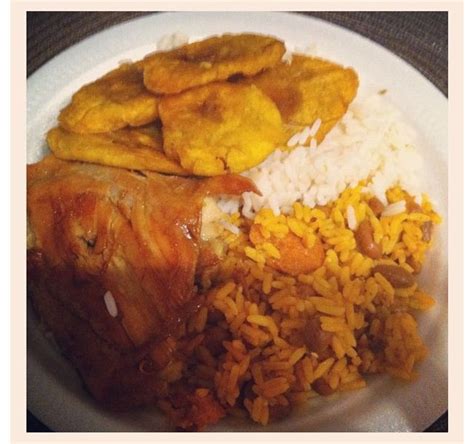 Maybe you would like to learn more about one of these? Sorta typical Puerto Rican platter! (ie. fried plantains ...