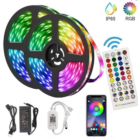 Led Strip Lights 328ft Waterproof Color Changing Light Strips With
