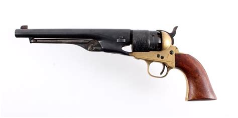 Sold Price Colt 1860 Army Percussion 44 Cal Revolver Italy January