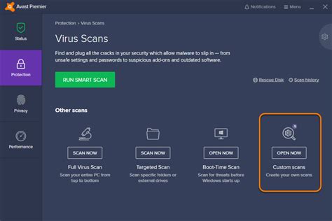 Scanning Your Pc For Viruses With Avast Antivirus Official Avast Support