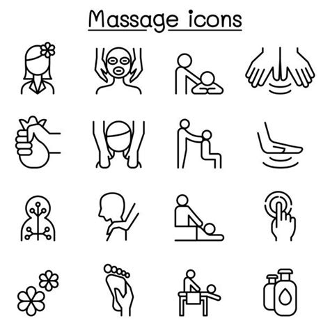 Massage Icon Illustrations Royalty Free Vector Graphics And Clip Art Istock