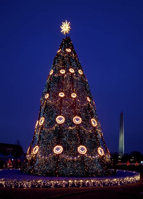 Usa National Christmas Tree Free Stock Photo Public Domain Pictures