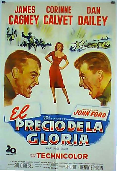 Precio De La Gloria El 1952dir John Fordcast James Cagneycorinne