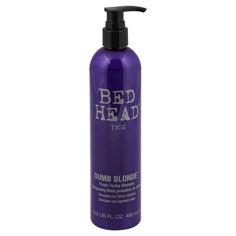 Tigi Bed Head Dumb Blonde Purple Toning Shampoo 13 5 Oz Salon Meijer