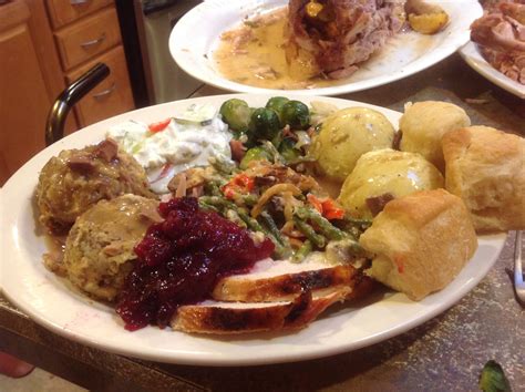 Thanksgiving Dinner Plate