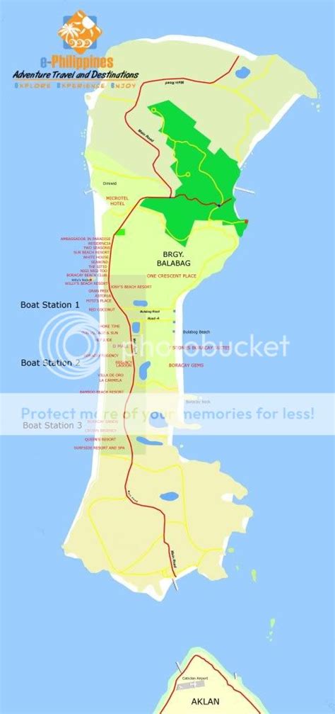 Boracay Philippines Map