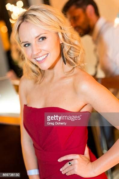 Actress Kimberley Crossman Arrives For The Premiere Of Showtimes