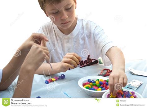 Kids Making Crafts stock image. Image of white, male, working - 7278367
