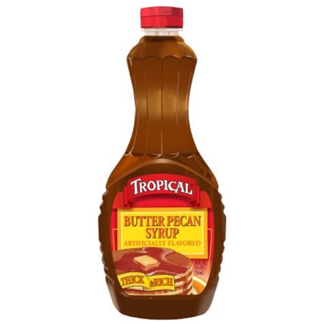 Tropical Butter Pecan Syrup 24 Fl Oz Foods Co