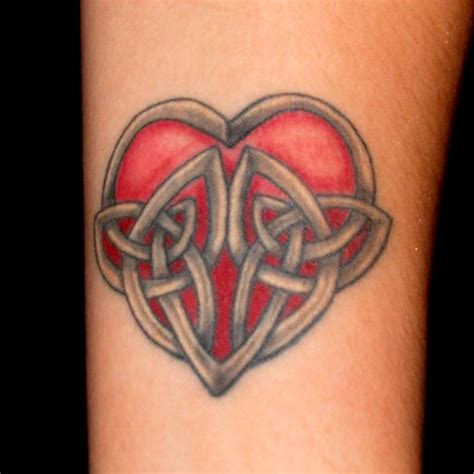 Celtic Heart On Arm Tattoo Celtic Heart Tattoo Hand Heart Tattoo