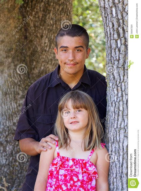 brother and sister stock image image of male happiness 56947591
