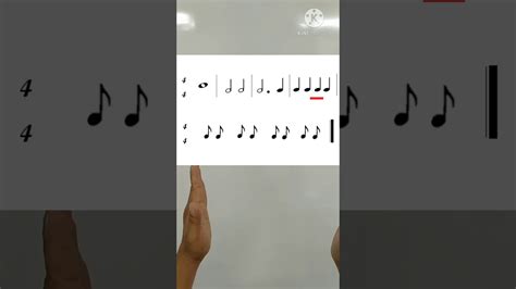 Rhythmic Pattern In 4 4 Time Signature Clapping Youtube