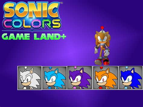 Game Land Wisp Colors Sonic Colors Mods