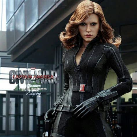 Hot Toys Black Widow Civil War Hobbies And Toys Toys And Games On Carousell