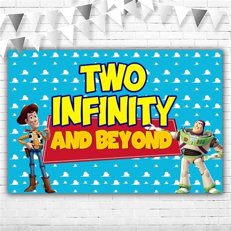 Buy Youranhappy Birthday Banner Two Infinity And Beyond 5x3 Toy Story