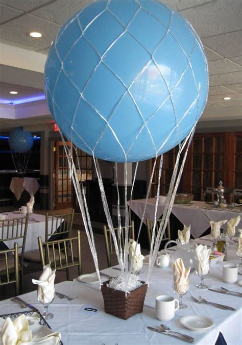 Diy Hot Air Balloon Centerpieces Hot Air Balloon Centerpiece Diy