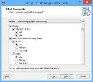 It does not provide playback capability for any additional audio or video formats. K-Lite Codec Pack Mega - Download