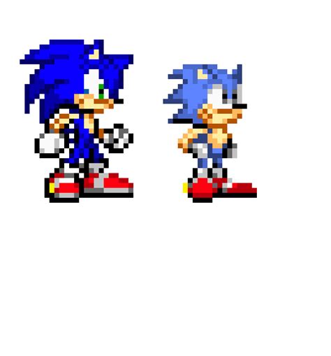 Sonic Generations Advanced Pixel Art Maker