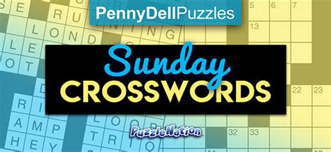 Crosswords And Puzzles The Evening Standard Play Penny Dell Sunday