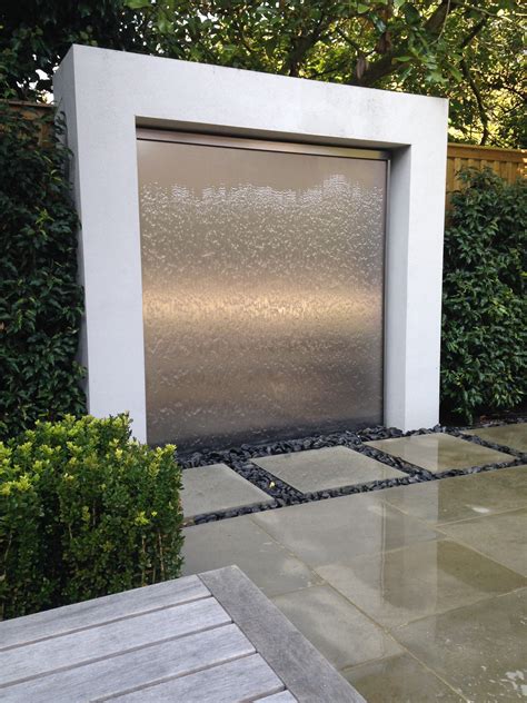 Water Feature Gallery - Water Feature Specialists | Water wall fountain, Water feature wall 